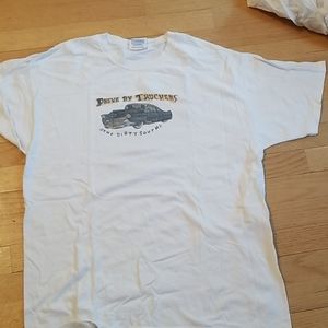 White Drive By Truckers Dirty South concert t